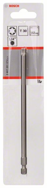 Bit odvrtača ekstra-tvrdi Bosch 2607001674, T30, 152 mm (2607001674)